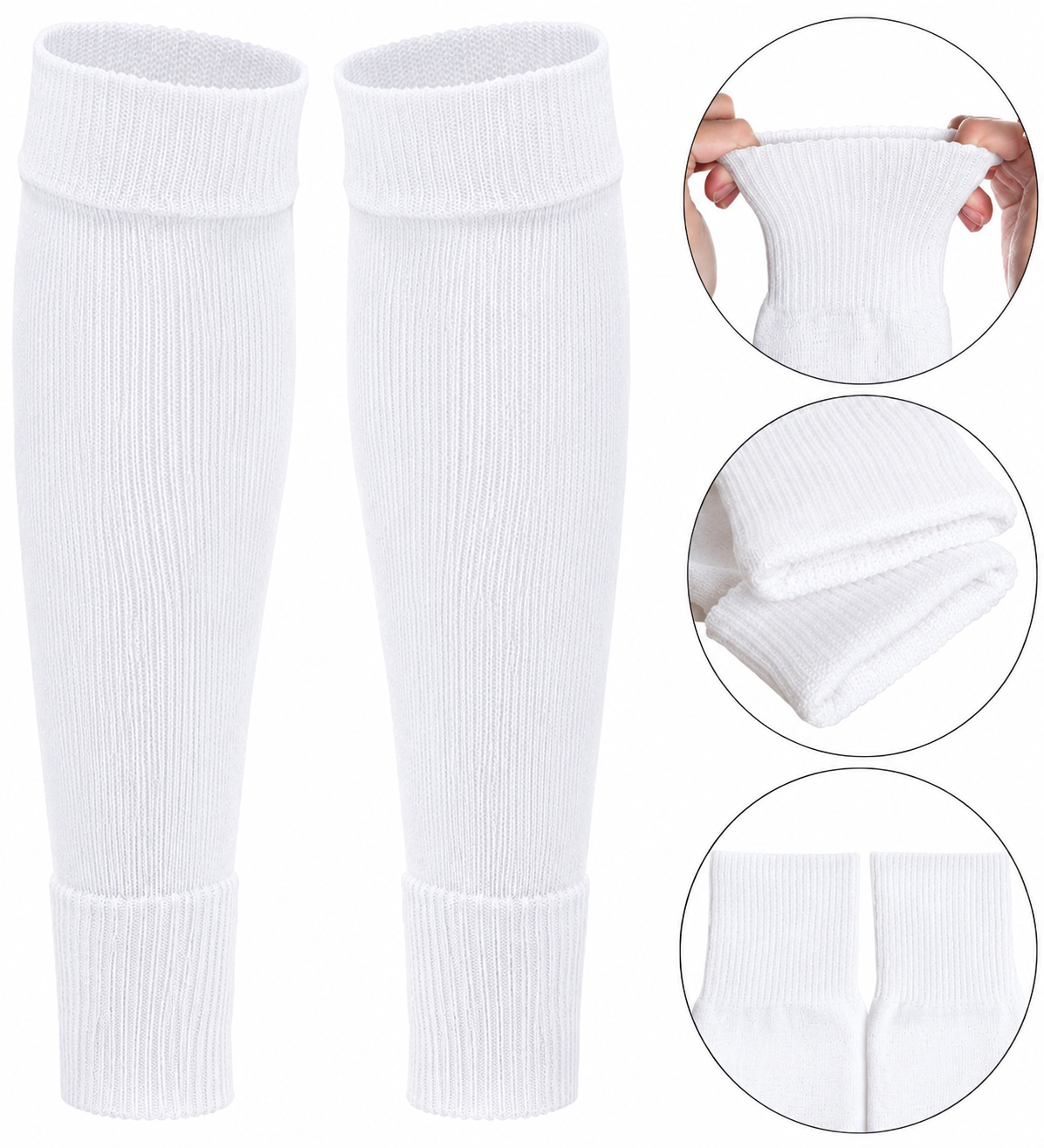 OneSowe Pro Leg Sleeves — Pre-Cut Compression Sock Sleeves, 3 Pairs