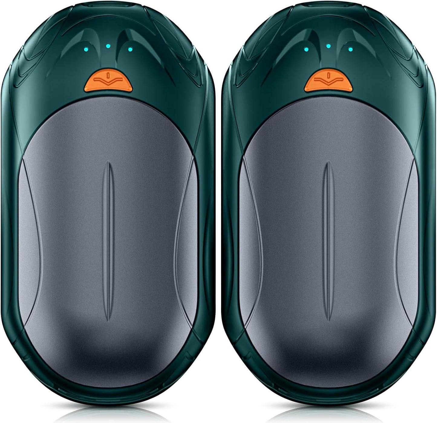 Hand Warmers Rechargeable 2 Pack, Smart Hand Warmer Max. 20Hrs Heat, 3 Levels 108-131°F, Hunting Gear, Golf Accessories, Stocking Stuffers for Men Women, Christmas Men Gifts