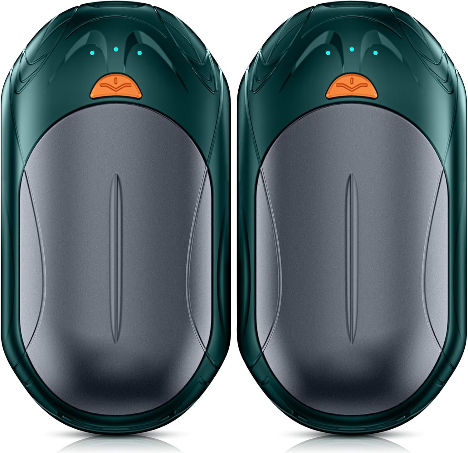 Hand Warmers Rechargeable 2 Pack, Smart Hand Warmer Max. 20Hrs Heat, 3 Levels 108-131°F, Hunting Gear, Golf Accessories, Stocking Stuffers for Men Women, Christmas Men Gifts